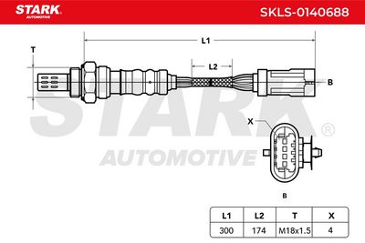 ламбда-сонда STARK SKLS-0140688