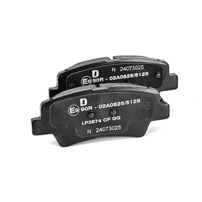 BREMSBELAGSATZ SCHEIBENBREMSE DELPHI LP3874 27