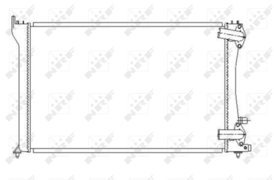 Радиатор, охлаждение двигателя WILMINK GROUP WG1723230 для PEUGEOT 406
