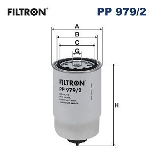 Топливный фильтр FILTRON PP 979/2 для SSANGYONG TIVOLI