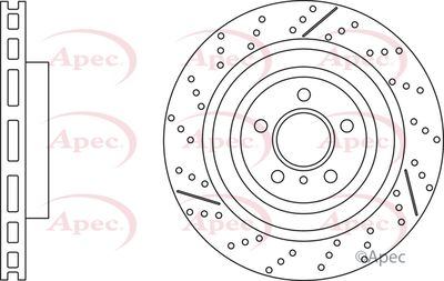 Brake Disc APEC DSK3238