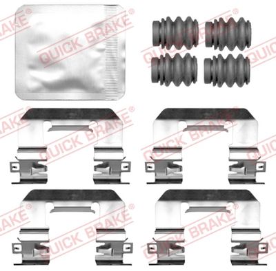 Kit d'accessoires de plaquettes de frein QUICK BRAKE