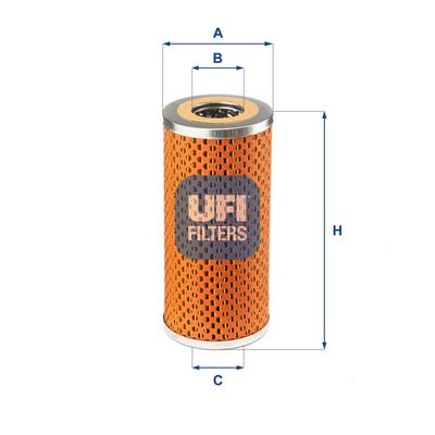 Масляный фильтр UFI 25.407.01 для JAGUAR E-TYPE