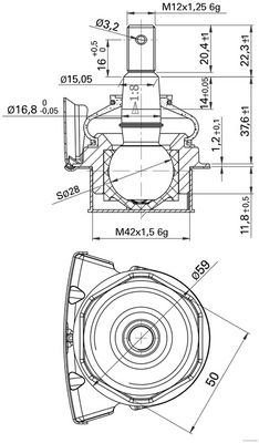 ARTICULATIE SARCINA/GHIDARE Herth+Buss Jakoparts J4860323 1