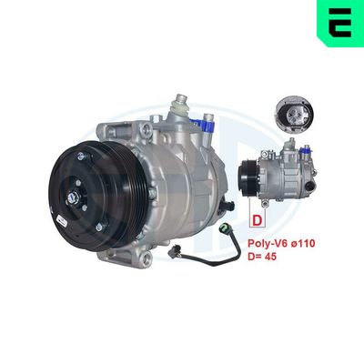 COMPRESOR CLIMATIZARE ERA 670062