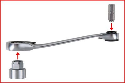 Komplet nasadnih ključeva KS TOOLS 918.3050