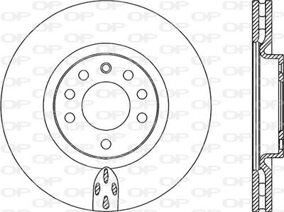 OPEN PARTS BDR2308.20 Тормозные диски для FIAT CROMA (194_) 1.9 D Multijet (194AXC1B, 194AXC12) OPEN PARTS BDR2308.20 Тормозные диски для FIAT CROMA (194_) 1.9 D Multijet (194AXC1B, 194AXC12)