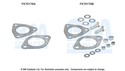 Монтажен комплект, изпускателна тръба BM Catalysts FK70176