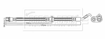 Brake Hose Borg & Beck BBH8881