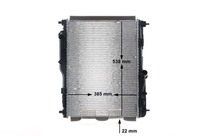 Vorschau Kühler, Motorkühlung Ansicht 21