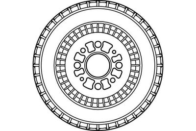 BREMSTROMMEL TRW DB4024 1