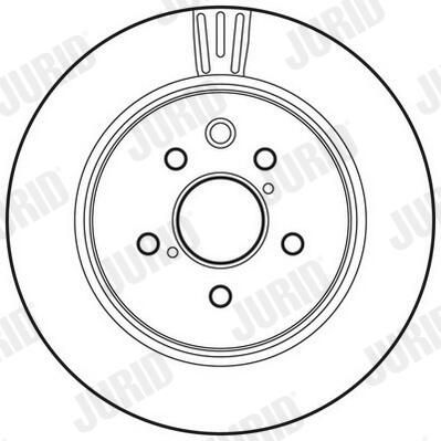 BREMSSCHEIBE JURID 562823JC 3