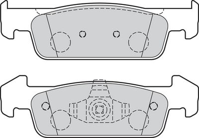 BREMSBELAGSATZ SCHEIBENBREMSE VALEO 302162 1