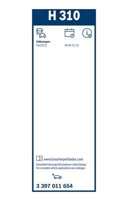 LAMELA STERGATOR BOSCH 3397011654 5