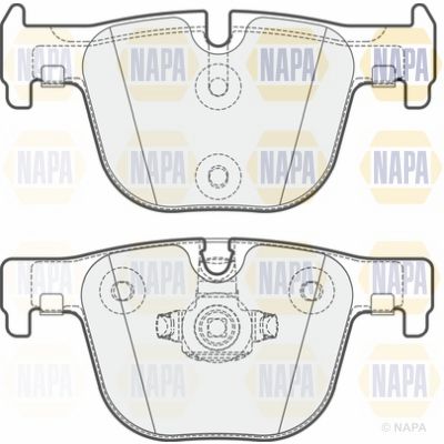 Brake Pad Set NAPA NBP1606