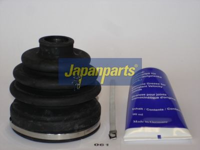 JAPANPARTS Gofruotoji membrana, kardaninis velenas