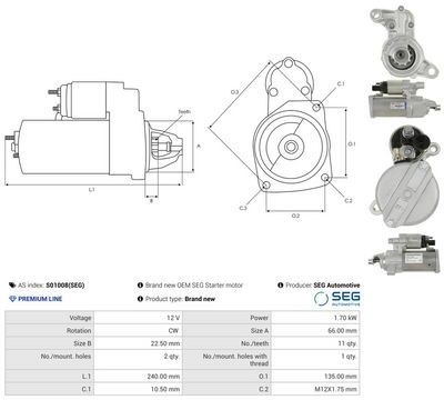 STARTER AS-PL S01008SEG 4
