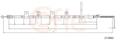 CABLU FRANA DE PARCARE COFLE 92175063