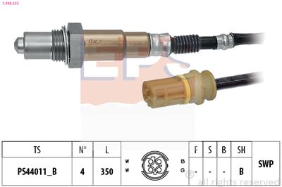Sonda lambda EPS 1.998.333