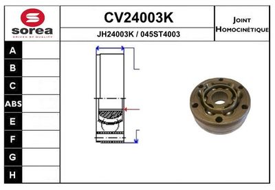 GELENKSATZ ANTRIEBSWELLE