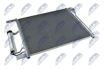 NTY CCS-NS-011 Радиатор кондиционера  для NISSAN JUKE (F15) 1.6 DIG-T