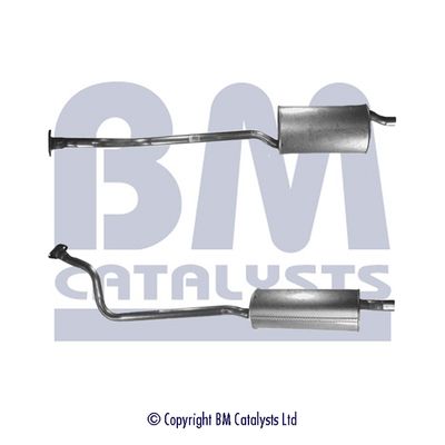 Exhaust Pipe BM Catalysts BM70421