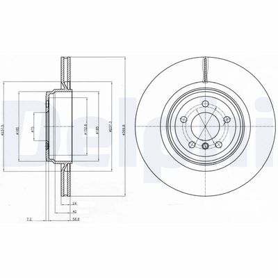 DISC FRANA DELPHI BG9078