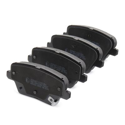 комплект спирачно феродо, дискови спирачки RIDEX 402B1663