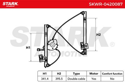 стъклоподемник STARK SKWR-0420087