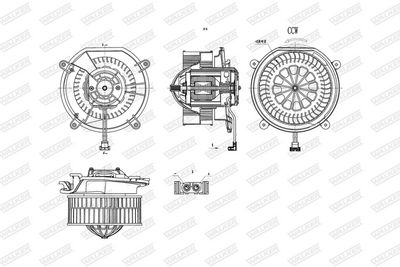 INNENRAUMGEBLäSE WALKER WBL01432 8