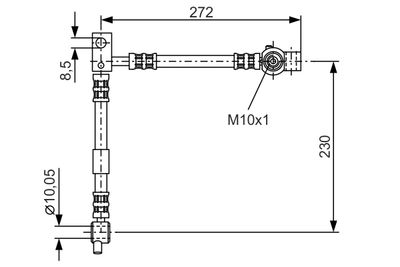 BOSCH Bremsschlauch