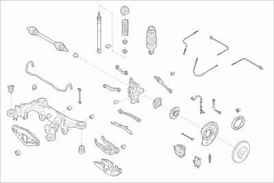 LENKUNG SACHS MERCEEKLARS019