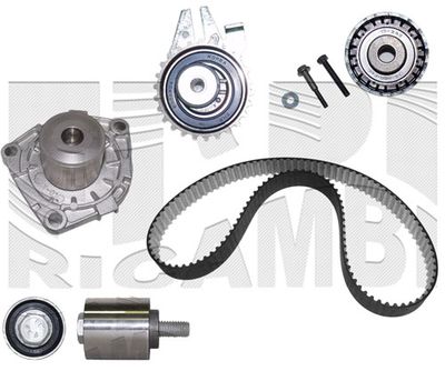 WKFI634 KM International Водяной насос + комплект зубчатого ремня