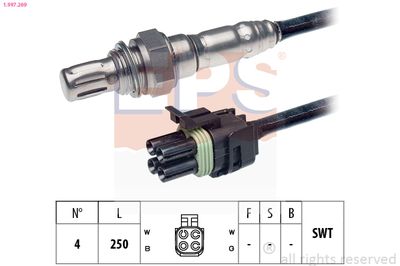 Sonda lambda EPS 1.997.269