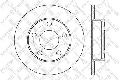 STELLOX 6020-4747-SX Тормозные диски для AUDI A8 D2 (4D2, 4D8)