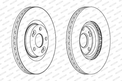 DISC FRANA FERODO DDF1139 1