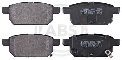 Комплект тормозных колодок, дисковый тормоз A.B.S. 37886 для SUZUKI SWIFT