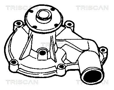 Водяной насос, охлаждение двигателя TRISCAN 8600 17805 для AUSTIN MAESTRO