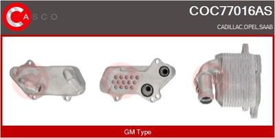 RADIATOR ULEI ULEI MOTOR CASCO COC77016AS