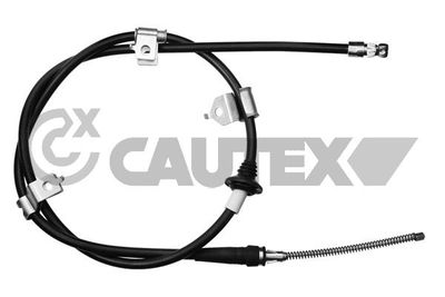 Тросик, cтояночный тормоз CAUTEX 763201 для KIA RIO