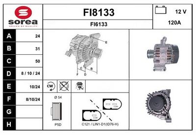 GENERATOR SNRA FI8133