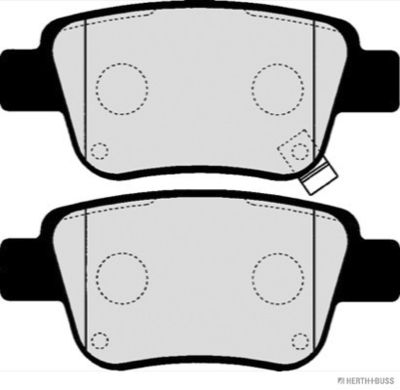 SET PLACUTE FRANA FRANA DISC Herth+Buss Jakoparts J3612030 1