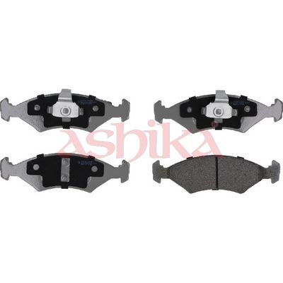 комплект спирачно феродо, дискови спирачки ASHIKA 50-00-0370
