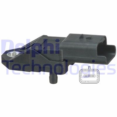 Sensor, insugstryck DELPHI PS10180