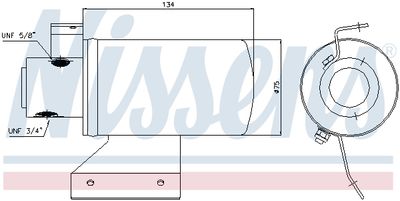 USCATOR AER CONDITIONAT NISSENS 95053 4