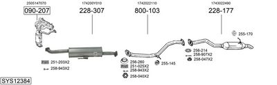 BOSAL Система выпуска ОГ