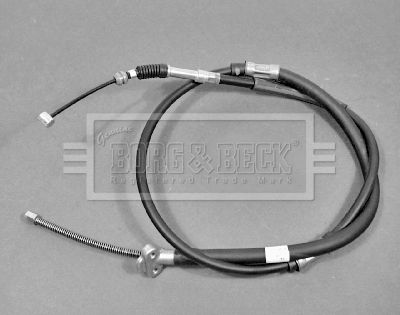 Тросик, cтояночный тормоз BORG & BECK BKB2247 для TOYOTA STARLET