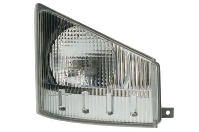 Knipperlicht voor Rechts (kleur van het glas: transparant, met lampvoet)