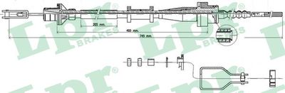 LPR Seilzug, Kupplungsbetätigung