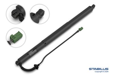 Silnik elektryczny, tylna pokrywa STABILUS 687664